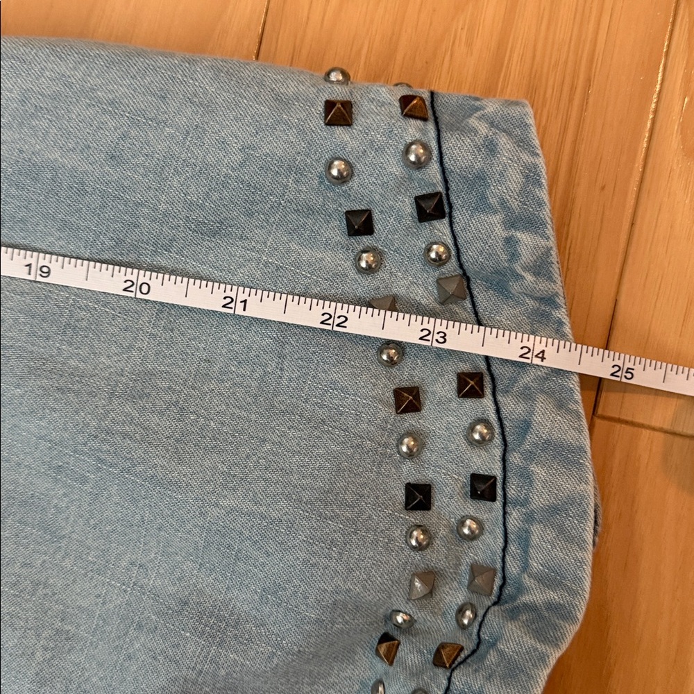 Free People Light Blue Denim Tunic - Picture 6 of 6